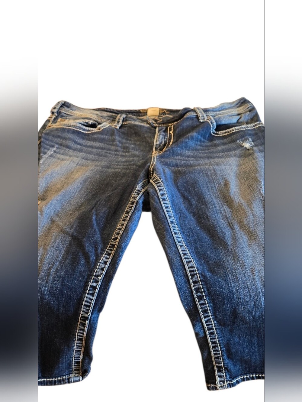 Silver Jeans Tuesday Crop Jeans Size 18